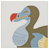 Tissu Oiseau classique de dronte de bande dessinée (Détail)