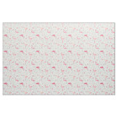 Tissu Oiseau de Flamant rose avec des plumes (Fat Quarter)