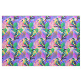 Tissu Oiseau de la jungle de Dopamine (Fat Quarter)