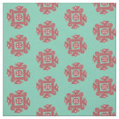 Tissu oiseau de quatre directions (Échantillon)