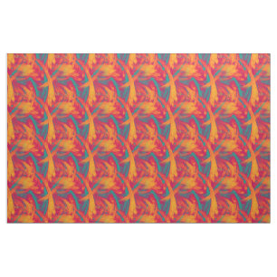 Tissu Oiseau Du Paradis Tropical