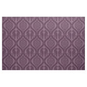 Tissu Oiseau et grenade, aubergine (Fat Quarter)