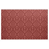 Tissu Oiseau et grenade, rouge brique (Fat Quarter)