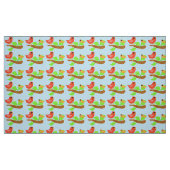 Tissu Oiseau et ver tôt (Fat Quarter)