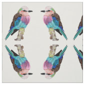 Tissu Oiseau lilas de rouleau de Breasted (Échantillon)