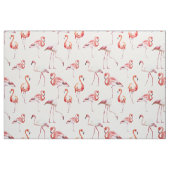 Tissu Oiseau tropical de motif de flamant d'aquarelle (Fat Quarter)