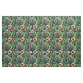 Tissu Oiseau tropical du feuillage paradisiaque (Yard)