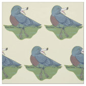 Tissu OISEAU Whio Blue Duck NZ (Échantillon)