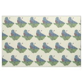 Tissu OISEAU Whio Blue Duck NZ (Fat Quarter)