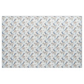 Tissu Oiseaux bleus sur Branches (Fat Quarter)