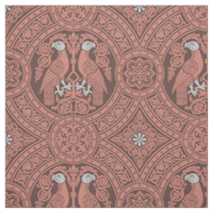 Tissu Oiseaux byzantins de Terra Noire