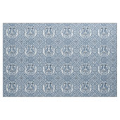 Tissu Oiseaux byzantins indigo (Yard)