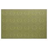 Tissu Oiseaux byzantins jaune-vert (Yard)