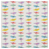 Tissu Oiseaux colorés empilés (Échantillon)