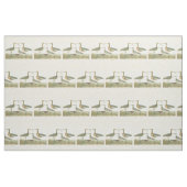 Tissu Oiseaux de marais Courlis Oiseaux (Fat Quarter)