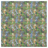 Tissu Oiseaux du Paradis Conception répétée (Échantillon)