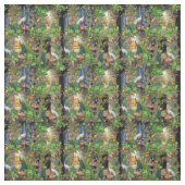 Tissu Oiseaux du Paradis Conception répétée (Échantillon)