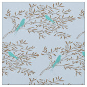 Tissu Oiseaux et branches (Détail)