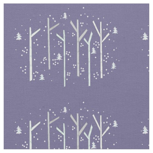 Tissu Oiseaux pourpres (Fermer)