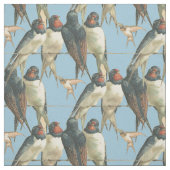 Tissu Oiseaux sur un fil (Échantillon)