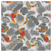 Tissu oiseaux tropicaux (Détail)