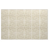 Tissu Old Music Notes (Fat Quarter)