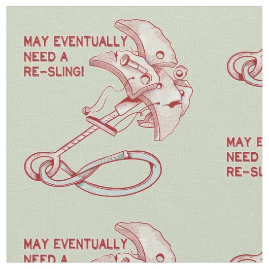 Tissu Old Rock escalade cam drôle (Fermer)