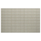 Tissu Olive Abstract Floral Grid - Polyester Weave (Yard)