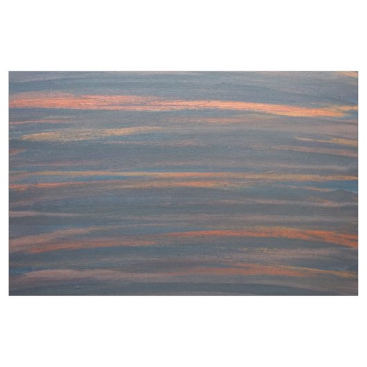 Tissu Olive Abstrait | Bleu foncé Vert Cuivre Tone de la (Yard)