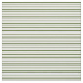 Tissu Olive foncé Vert & Blancs de couleur (Échantillon)