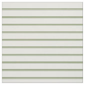 Tissu Olive foncé Vert et blanc Motif rayé (Échantillon)