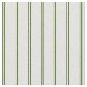 Tissu Olive foncé vert et cyan clair Motif