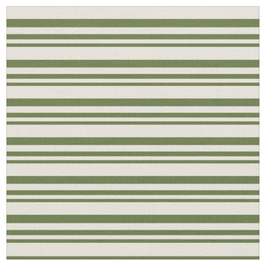 Tissu Olive foncé vert et Motif beige (Fermer)