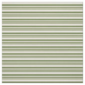 Tissu Olive foncé vert et Motif beige (Échantillon)