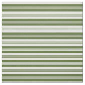 Tissu Olive foncé vert et Motif blanc (Échantillon)