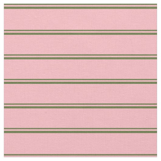 Tissu Olive foncé Vert et Pink clair (Fermer)