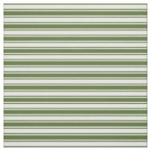 Tissu Olive foncé Vert & Grandes Crème de menthe (Échantillon)