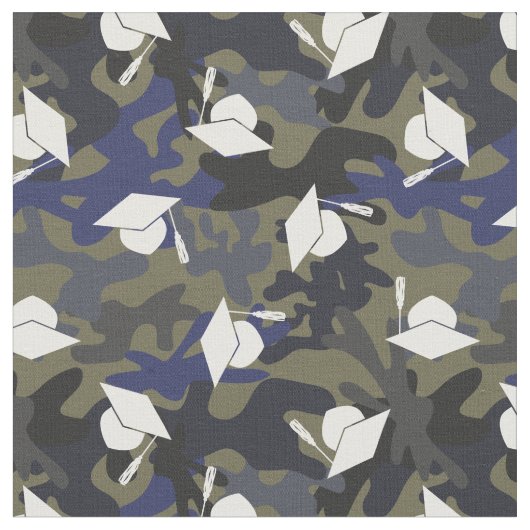 Tissu Olive Green Camo Motif (Fermer)