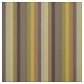 Tissu Olive, Moutarde et rayures verticales rétro marron (Échantillon)