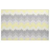 Tissu Ombre gris jaune Chevron Zigzag (Fat Quarter)