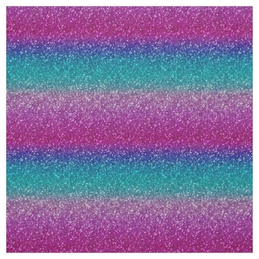 Tissu Ombre Turquoise rose brillant (Échantillon)