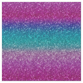 Tissu Ombre Turquoise rose brillant (Détail)