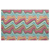 Tissu ondes rétro MANA (Fat Quarter)