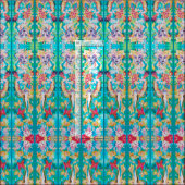 TISSU ONGLET FAIRY GRAPE (Carreau)