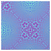 Tissu Op Madhi en bleu et violet (Fermer)