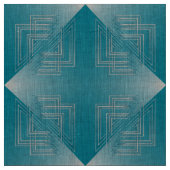 Tissu Opal Turquoise blanc (Échantillon)