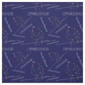 Tissu Ophiuchus de constellation zodiaque (Échantillon)