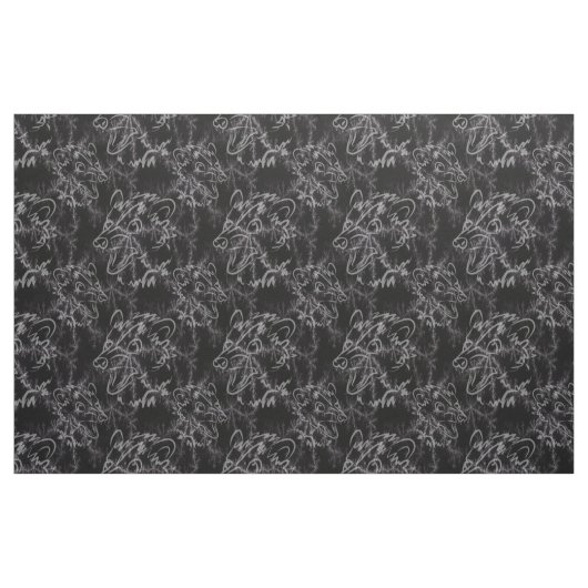 Tissu opossum furieux (Yard)