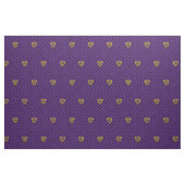 Tissu Or/armure de pourpre/noir, diamant, heartknot (Yard)