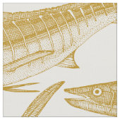 Tissu Or de poisson atlantique (Fermer)